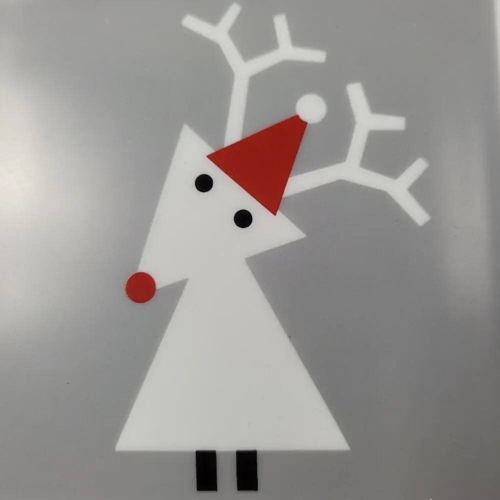 NWT Single Crate & Barrel Snow Deer 6